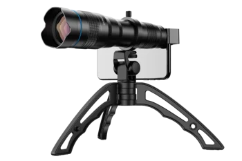 APEXEL HD 36x Teleskopo objektyvo profesinės Tele Zoom Kameros Lęšiai Su Trikojo iPhone Samsung 