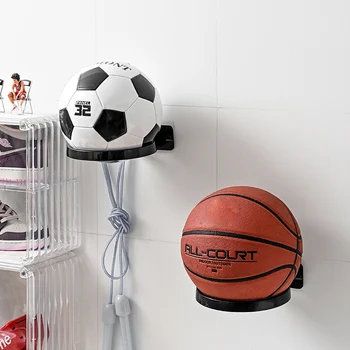 Krepšinio Btorage Stovas Prie Sienos Tvirtinamų Ne Perforuotas Sulankstomos, Namų Vaikų Šokdynė Regbio Tinklinis Futbolas Saugojimo Display Rack