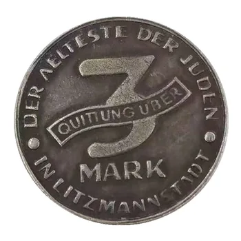 Euro monetų 1943 Atminimo Kolekcionuojamų Sidabro Monetų Didmeninė Namų Puošybai Amatų Magic Monetų Darbalaukio Ornamentu#3234