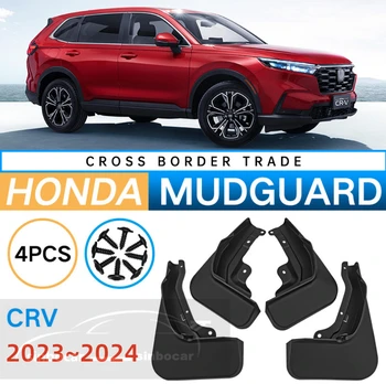 Automobilių Mudguard Tinka 2023-2024 Honda CR-V CR-V Priekinės Galinės Purvo Atvartais Purvasargių Splash Apsaugai Sparnas Mudflaps 4Pcs Priedai