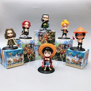 Anime One Piece Aklas Lauke Mystery Box Pav Žaislai Didmeninė Luffy Gol D Roger Kotai Ornamentas, Dekoracijos, Dovanos