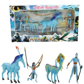 4pcs/set Avatar 2 Būdas Vandens Neytiri & Jake PVC Paveikslas Modelis, Žaislai