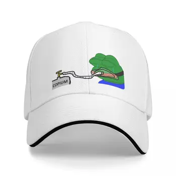 Copium Emote Pepe Varlė Beisbolo kepuraitę Kamuolys Bžūp Naują Skrybėlę Piktogramą saulės skrybėlę vyriškos Kepurės Moterims