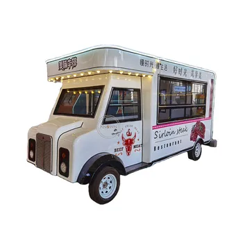 Naujas Dizainas Gatvės Maisto Prekybos Krepšelį Mobiliojo Maisto Sunkvežimis 4 Ratų Lauko Maisto Kioskas Parduoti Ledų Hotdog
