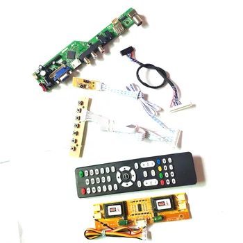 Už LTM200M1-L01 LTM220M2-L01 4CCFL 30Pin LVDS VGA HDMI Suderinamus AV, USB RF Nuotolinio+Inverter+klaviatūra TV53 valdiklio plokštės 