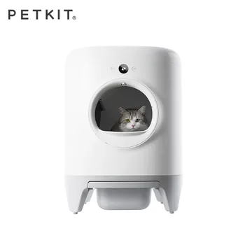 PETKIT PURA X Pažangi Savaime išsivalantis Automatinė Kačių Wc su App kontrolės ir Kvapo Šalinimas, Pasaulinė Versija