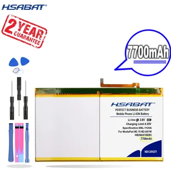 Naujas Atvykimo [ HSABAT ] HB26A510EBC Pakeitimo Baterija Huawei MediaPad 10 M2 butas ląstelių M2-A01W M2-A01L