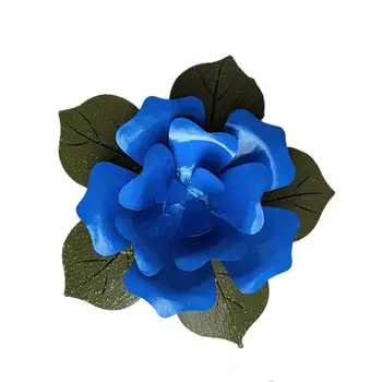 3D Metalo Gėlės 3D Gėlių Sustabdyti Metalo Rose Sienų Dekoras Spalvinga Sodo Sienų Skulptūrų Ekranas pradinis Amatų Dovana papuošimai