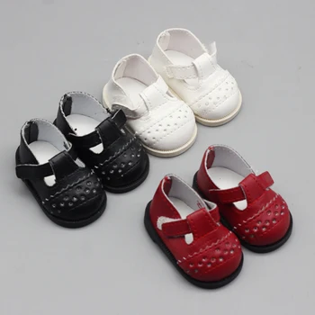 1Pair Karšto naujas stiliaus Lėlės batai 1/4 16 colių salonas kūdikių bateliai 6.5*2.8 cm