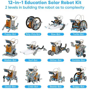 Mokslo Eksperimentas Berniukų Ir Mergaičių Žaislas Automobilis Mindblown Juokinga Saulės Robotas Gimtadienio Dovana Vaikams Žaislų Kūrybos 1pcs 