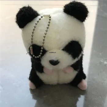 8CM Naujos Panda iškamša Pliušinis Žaislas, Lėlė , Key Chain Panda Žaislas Pliušinis Mažai