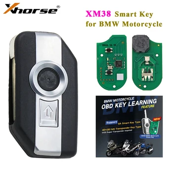 Xhorse VVDI XM38 Smart Klavišą XSBM90GL Paramos 8A Smart Key Type 4D 80 Bitų Raktą Tipo BMW Motociklo R1200GS K1300 K1600 C400