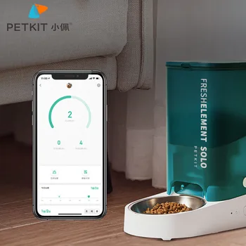 PETKIT Smart Pet Produktų, Automatinė 3.0 L Didelės Talpos Tiektuvas Nuimamas Dubuo Maisto, Šerti Prietaiso Kačių ir Šunų Naminių Reikmenys