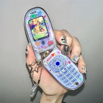 Y2k Priedai Mini Mobilusis Telefonas nuotraukų Rėmelis 