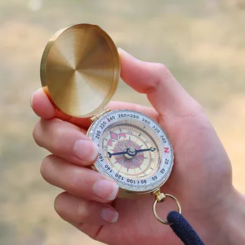 Lauko Kompasas 360 Laipsnių Sukimosi Žymiklį Vadovas Įrankis Lauko Pėsčiųjų Navigacijos Metalo Nešiojamų Kompasas Lauko Veikla