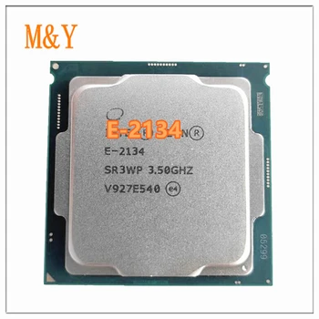 E-2134 Xeon E 2134 3.5 GHZ Quad-Core TDP 71W CPU Procesorius LGA1151 už E3 PRO SAMING V5 Plokštė