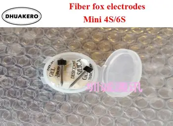 nemokamas pristatymas AB89C Fiberfox Mini 4S MINI 6S Optinio Pluošto Sintezės Splicer elektrodas Skaidulų suvirinimo aparato elektrodas