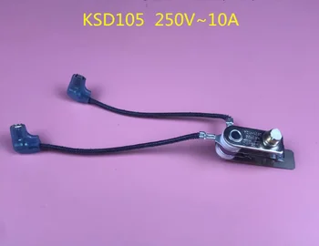 1PCS Universalus elektrinis slėgio viryklė priedai 250V 10A KSD105 slėgio viryklė temperatūros jungiklis slėgio jungiklis