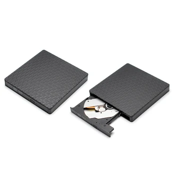 12.7 mm Išorinis Mobiliųjų Talpyklų USB Tipo C Išorinį Optinių Diskų Talpyklos Dual Uostuose 