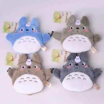 3pcs/set Hayao Miyazaki Anime Totoro Pliušinis Lėlės Surper Miela Monetų Piniginė Laikymo Maišą Dovanų, Žaislų, 12cm