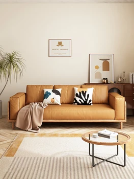 Japonijos retro technologijos audinio sofos, baltasis vaškas medienai, medžio masyvo, modernus, paprastas mažas šeimos, gyvenamasis kambarys, du ar trys žmonės