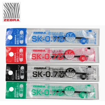 Zebra BR-6A-SK Šerdelės, B4SA1, B4SA2, B4SA3 Tušinukas 0,7 mm-4 spalvas pasirinkti 8 Vienetų rinkinys, kiekvienos spalvos 2 vnt
