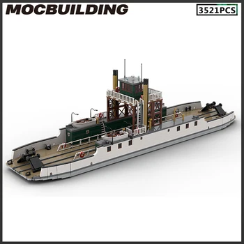 SS Blokai Geležinkelio Keltų Transporto Laivo Modelį 