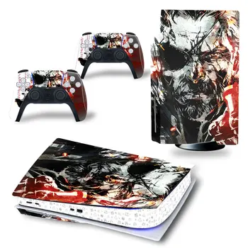 Metal Gear PS5 disko digital edition Odos Lipdukas, Decal Padengti PS5 Konsolės ir 2 Kontroleriai PS5 Odos Lipdukas