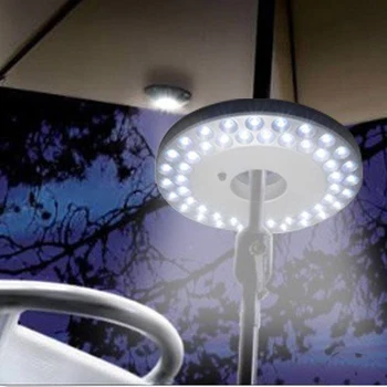 Lauko Kempingas Šviesos 48 LED Lenkai Skėtis Šviesos Baterija Nešiojamas Avarinio Apšvietimo Palapinė dega Paplūdimys, Sodas, Terasa