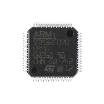 10vnt/Daug STM32F070RBT6 LQFP-64 ARM Mikrovaldiklių - MCU Integruoti Arm Cortex-M0 Vertė line MCU 128 Kbytes Flash
