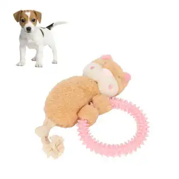 Šuniuką Kramtyti Žaislas Sumažinti Niežulį Valyti Dantų, Dantenų Masažas Pliušinis Lėlės Turas TPR Kramtyti Žaislas Šuo žaislai