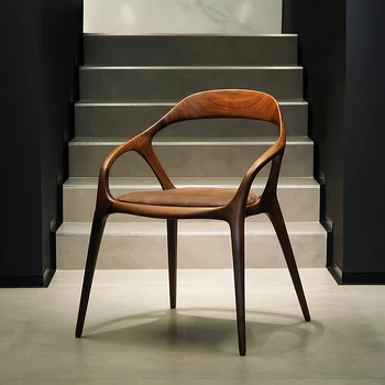 Atsipalaiduoti Valgomojo Kėdės Individualaus Dizaino Fotelis Prabangių Senovinių Moderni Valgomojo Kėdės, Medinės Cadeira Namų Baldai AB50CY