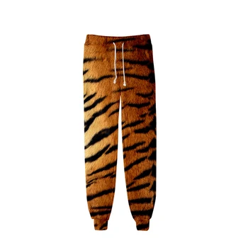Naujausia 3D Atspausdintas Tigras Hip-Hop Jogger Kelnės Moterims/Vyrams Mados Streetwear Ilgos Kelnės Atsitiktinis Gyvūnų Sweatpants Geros Kokybės