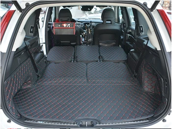 Geras kilimai Specialios kamieno kilimėliai Volvo XC90 5seats -2015 vandeniui linijinių krovinių įkrovos kilimai XC90