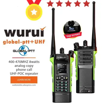 Pasaulio tr 6500 profesional walkie talkie 4G POC+UHF dvipusis radiocommutator didelis ilgo nuotolio telefonai telekomunikacijų policijos