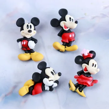 Disney 10vnt Mielas Dervos Animacinių filmų Mickey Serijos Butas Atgal Cabochon užrašų knygelė Kawaii 