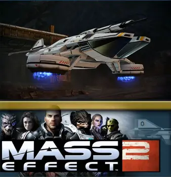 Mass Effect M-44 Hammerhead autocisterna 3D Žaidimas Popieriniai 