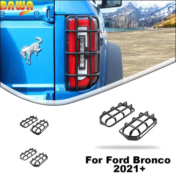 BAWA Uodegos Šviesos Lempa Apsaugos Dangtelis Ford Bronco 2021 2022 Iki užpakalinis žibintas Apdaila Garnyras Lempų Gaubtai, Automobilių Reikmenys