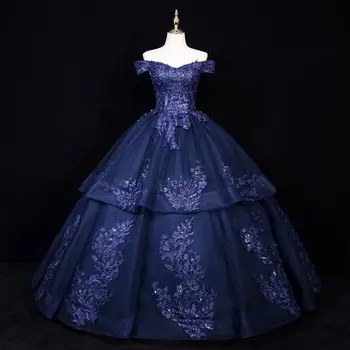 2022 Prabanga Reljefiniai Elegantiškas Vakarines Sukneles Tiulio Raukiniai Kristalai Kamuolys Suknelė Moterims Prom Chalatai Užsakymą