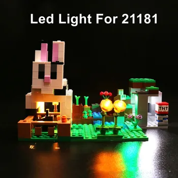 LED Šviesos Nustatyti 21181 Ūkis, Statyba Blokai (neįeina Modelis Plytos)