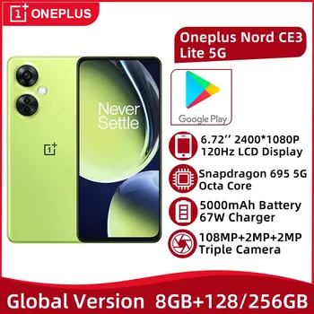 Pasaulinė Versija OnePlus Nord CE 3 Lite 8GB 128GB 6.72