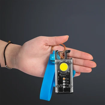 ZK30 COB LED Darbo Light Žibintuvėlis Mini NAUJAS Nešiojamas Key Chain Šviesos Magnetinis UV Raudona/Mėlyna Įspėjimo Žalia Šviesa Šviesos Fakelas