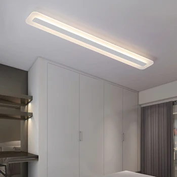 Modernus Dizainas, Paprastas LED Lubų Lempa Balta Liustra Gyvenimo Kambario, Miegamasis, Valgomasis Kambarys, Virtuvė, Praėjimų Nuotolinio Valdymo Šviesos