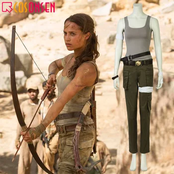 Tomb Raider Lara Croft Cosplay Kostiumas Moterims 