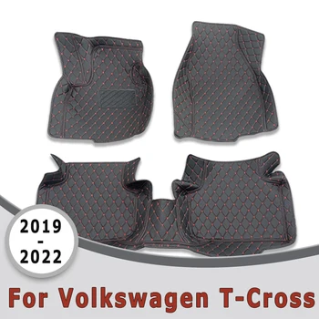 Automobilių Kilimėliai Volkswagen VW T-Kirsti TCross 2021 m. 2022 m. 2019 m. 2020 m. Kilimai Auto Salono Dalys, Priedai, Produktų, Transporto priemonių,