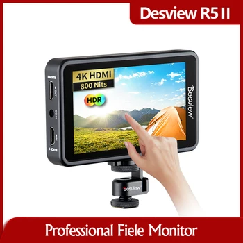 Desview R5II Kamera Lauko Stebėti, 5.5 Colių 800Nits Jutiklinis Ekranas DSLR Priedai, Full HD 1920x1080 IPS su 4K HDMI Į/Išėjimas