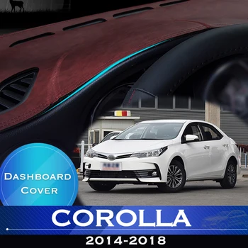Toyota Corolla Auris 2014~2018 E180 180 Scion mp Automobilio prietaisų Skydelyje Išvengti Šviesos Padas Priemonė Platforma Stalas Padengti neslystantis Kilimėlis