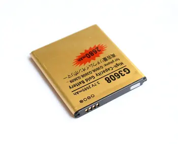 5vnt /daug 2680mAh EB-BG360CBC Aukso Bateriją, Skirtą Samsung Galaxy Core Premjero G360 G360F G3608 G3606 G3609 Batterij