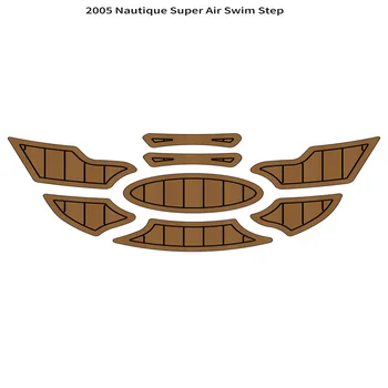 2005 Nautique Super Oro Plaukti Platforma Žingsnis Trinkelėmis Valtis EVA Putų Tiko Denio Grindų Kilimėlis