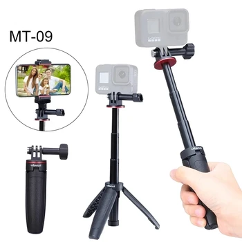 Už Ulanzi MT-09 Pratęsti Vlog Trikojis Mini Nešiojamieji Selfie Stick Gopro Hero 11 10 9 8 Juodas DJI Osmo Action2 3 insta360 X2 X3